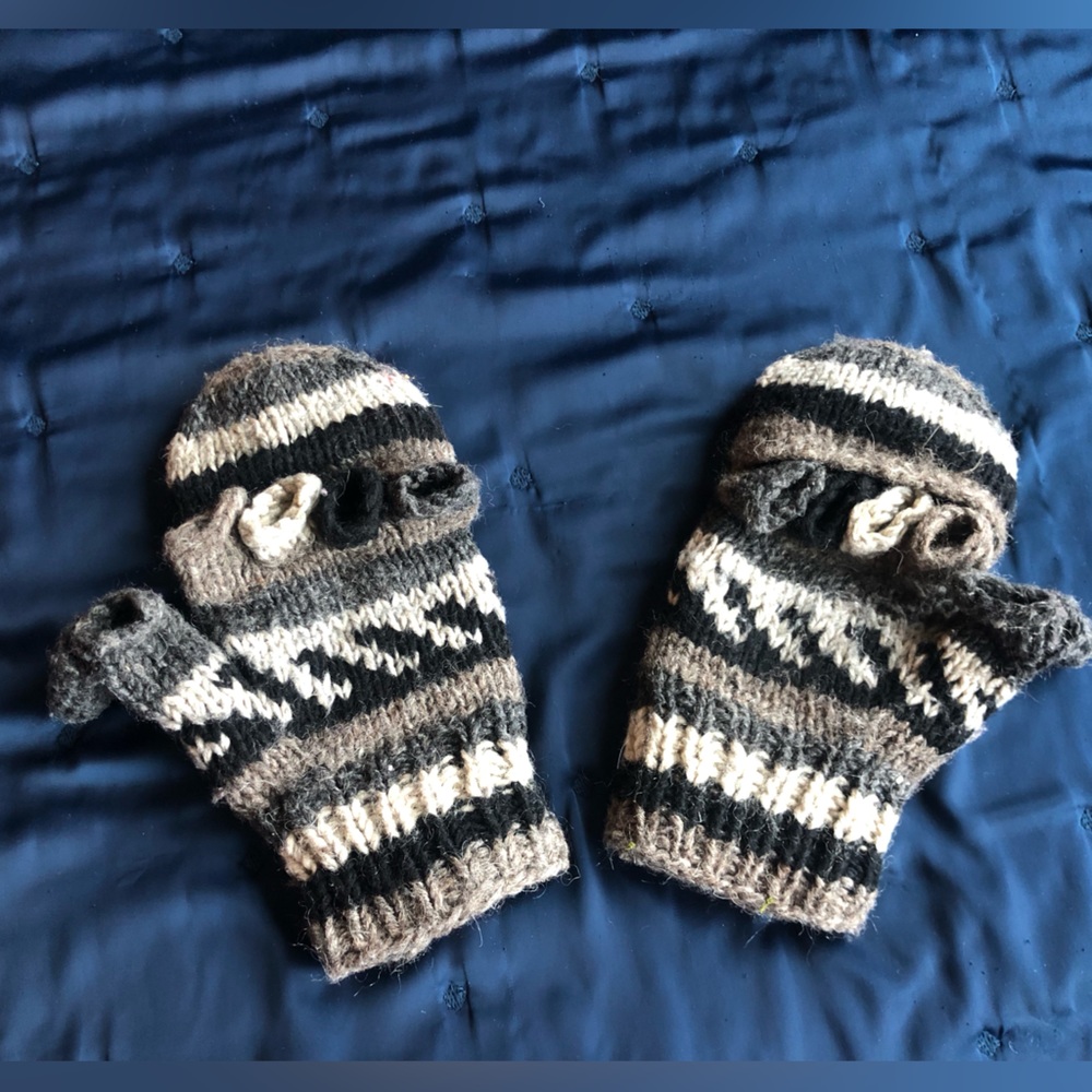 Wool mitten/gloves